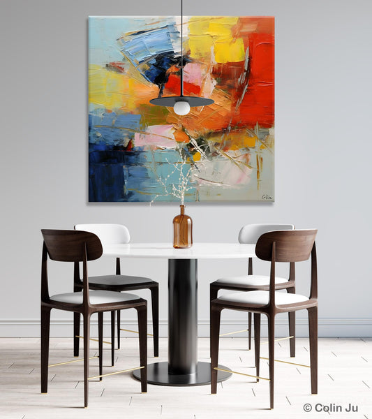Oversized Canvas Paintings, Huge Wall Art Ideas for Living Room, Contemporary Acrylic Art, Original Abstract Art, Hand Painted Canvas Art-ArtWorkCrafts.com