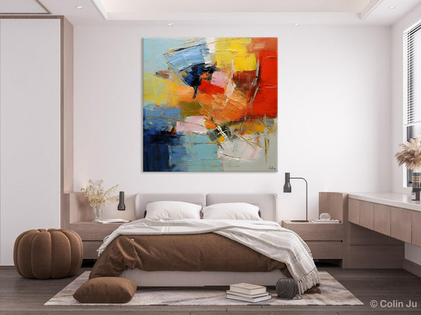 Oversized Canvas Paintings, Huge Wall Art Ideas for Living Room, Contemporary Acrylic Art, Original Abstract Art, Hand Painted Canvas Art-ArtWorkCrafts.com