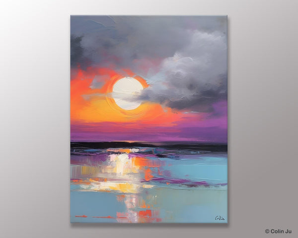 Contemporary Canvas Wall Art, Original Hand Painted Oil Paintings, Canvas Paintings Behind Sofa, Abstract Paintings for Bedroom, Buy Paintings Online-ArtWorkCrafts.com