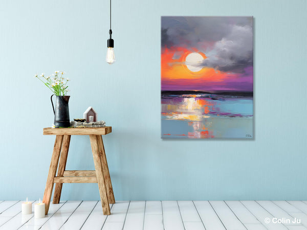 Contemporary Canvas Wall Art, Original Hand Painted Oil Paintings, Canvas Paintings Behind Sofa, Abstract Paintings for Bedroom, Buy Paintings Online-ArtWorkCrafts.com