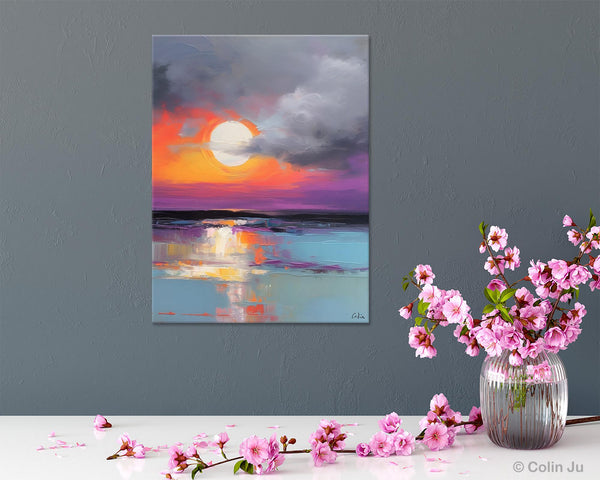 Contemporary Canvas Wall Art, Original Hand Painted Oil Paintings, Canvas Paintings Behind Sofa, Abstract Paintings for Bedroom, Buy Paintings Online-ArtWorkCrafts.com