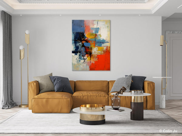 Simple Painting Ideas for Living Room, Acrylic Painting on Canvas, Original Hand Painted Art, Buy Paintings Online, Oversized Canvas Paintings