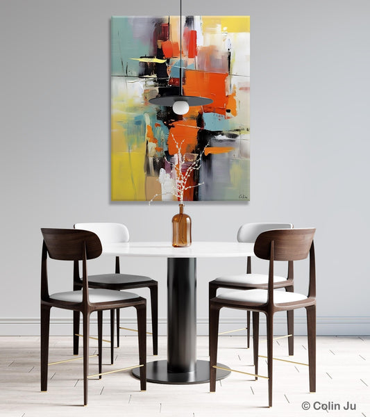 Abstract Canvas Painting, Modern Paintings for Living Room, Huge Painting for Sale, Original Hand Painted Wall Art