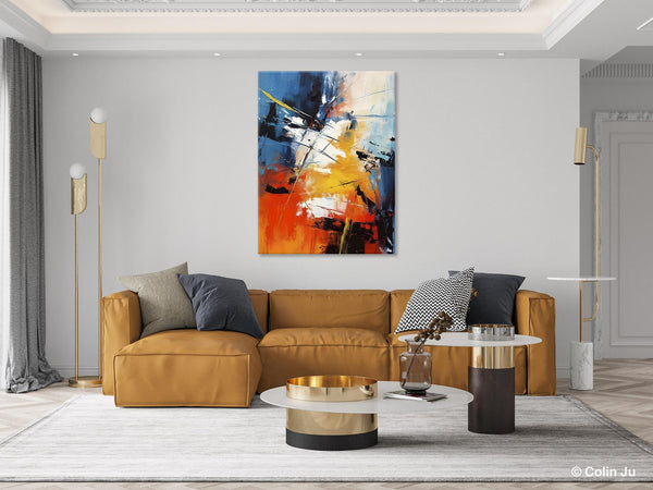 Paintings for Living Room, Abstract Acrylic Painting, Abstract Painting Ideas for Bedroom, Original Abstract Canvas Paintings, Hand Painted Wall Painting-ArtWorkCrafts.com