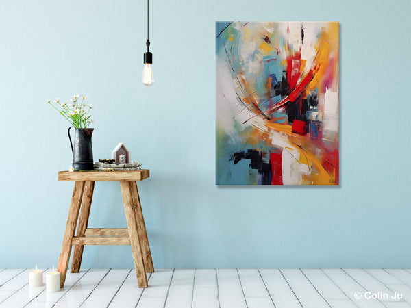 Simple Modern Art, Extra Large Wall Art Paintings, Original Abstract Painting, Acrylic Painting on Canvas, Large Paintings for Living Room
