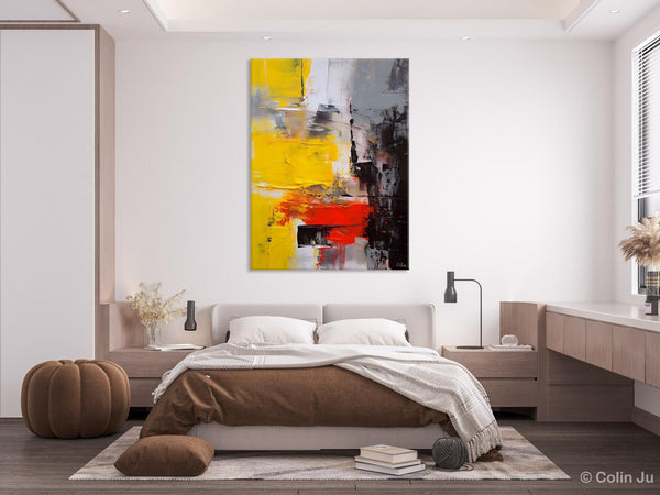 Simple Wall Art Paintings, Living Room Modern Wall Art, Original Contemporary Art, Acrylic Canvas Painting, Large Painting Behind Sofa