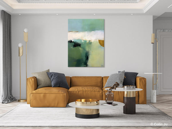 Abstract Painting on Canvas, Simple Modern Art, Contemporary Acrylic Paintings, Extra Large Canvas Painting for Bedroom, Original Abstract Wall Art for Sale-ArtWorkCrafts.com
