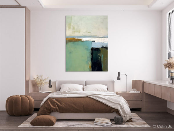 Abstract Canvas Art for Bedroom, Extra Large Abstract Paintings for Dining Room, Original Modern Acrylic Art, Modern Canvas Paintings-ArtWorkCrafts.com