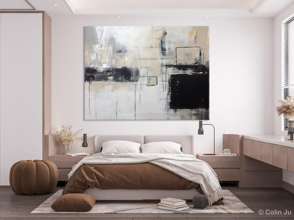 Large Wall Art Paintings, Simple Canvas Art, Simple Abstract Paintings, Contemporary Painting on Canvas, Original Canvas Wall Art for sale-ArtWorkCrafts.com