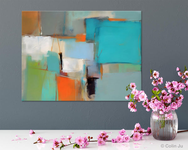 Simple Abstract Art, Large Wall Art Painting for Bedroom, Contemporary Acrylic Painting on Canvas, Original Canvas Art, Modern Wall Paintings