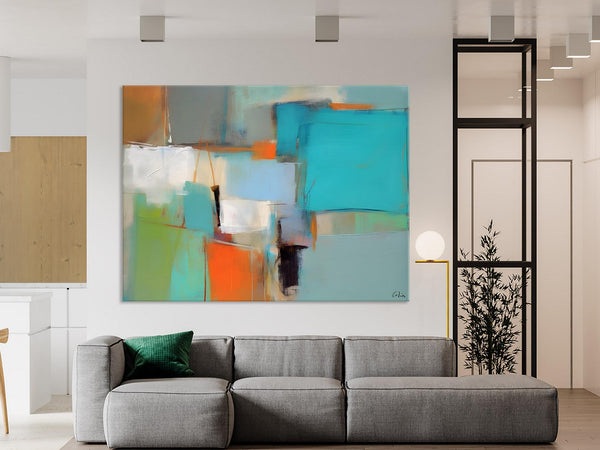 Simple Abstract Art, Large Wall Art Painting for Bedroom, Contemporary Acrylic Painting on Canvas, Original Canvas Art, Modern Wall Paintings
