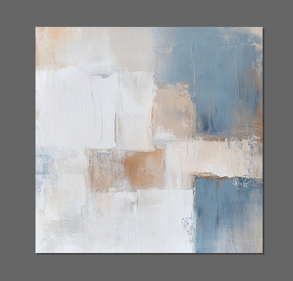 Large Modern Canvas Painting, Wall Art for Bedroom, Contemporary Modern Artwork, Hand Painted Wall Art Painting-ArtWorkCrafts.com