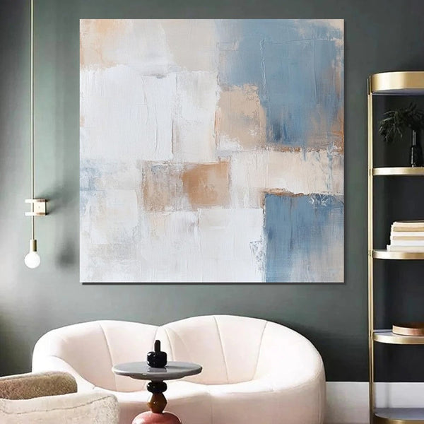 Large Modern Canvas Painting, Wall Art for Bedroom, Contemporary Modern Artwork, Hand Painted Wall Art Painting-ArtWorkCrafts.com