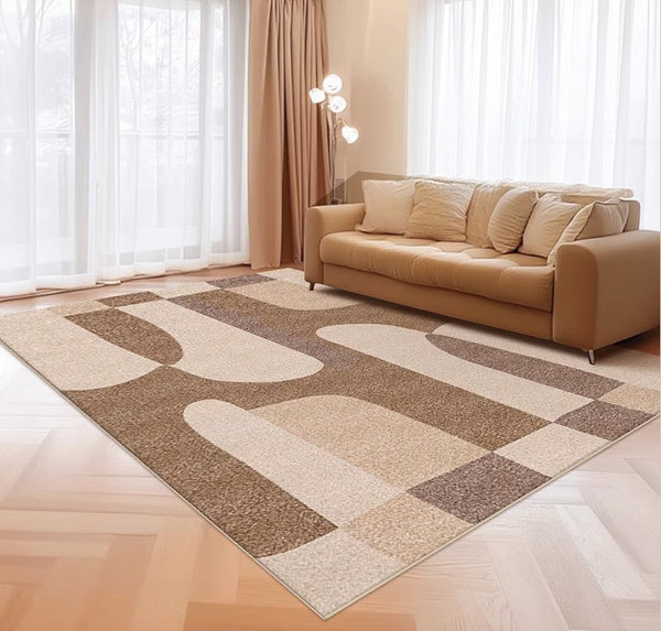 Contemporary Rugs for Kitchen, Living Room Modern Rugs, Geometric Modern Rugs for Sale, Abstract Modern Rug Ideas for Bedroom-ArtWorkCrafts.com
