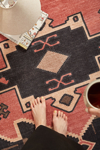 Large Modern Rugs under Dining Room Table, Contemporary Abstract Rugs Next to Bed, Vintage Soft Turkish Rug for Living Room, Geometric Modern Carpets for Office