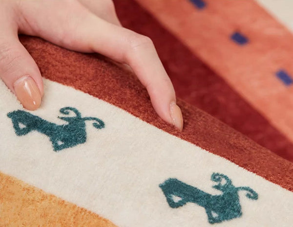 Modern Runner Rugs Next to Bed, Contemporary Runner Rugs for Children's Room, Runner Rugs for Hallway, Bathroom Runner Rugs, Kitchen Runner Rugs-ArtWorkCrafts.com