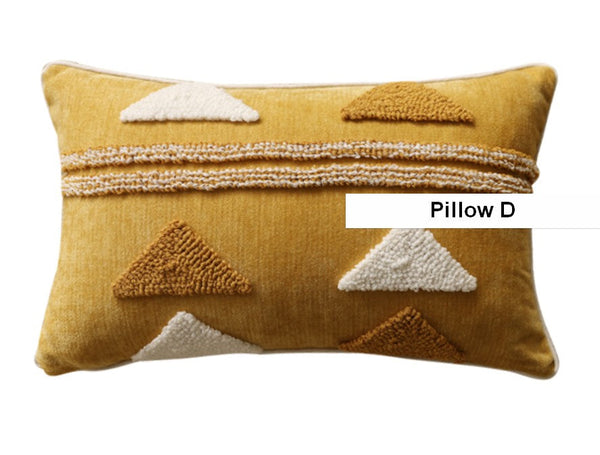 Modern Square Sofa Pillows Covers, Modern Sofa Cushion, Decorative Modern Pillows for Couch, Decorative Pillows for Living Room-ArtWorkCrafts.com