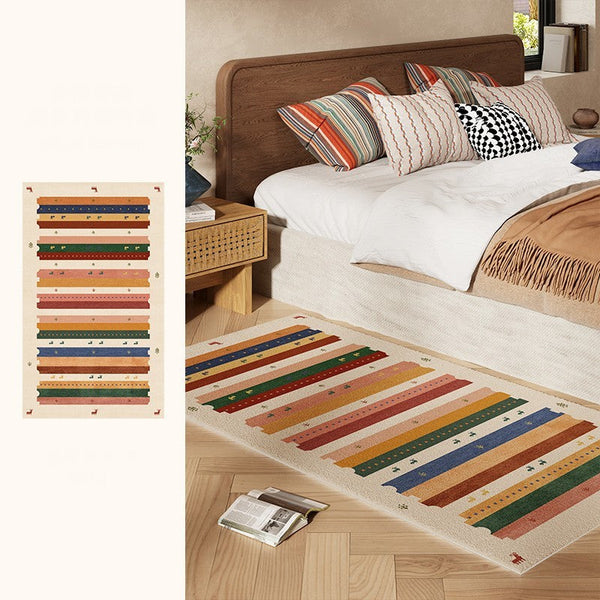 Modern Runner Rugs Next to Bed, Contemporary Runner Rugs for Children's Room, Runner Rugs for Hallway, Bathroom Runner Rugs, Kitchen Runner Rugs-ArtWorkCrafts.com