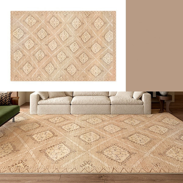 Modern Rugs under Dining Room Table, Geometric Modern Carpets for Office, Abstract Modern Rugs for Living Room, Contemporary Modern Rugs Next to Bed-ArtWorkCrafts.com