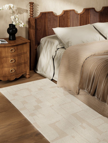 Contemporary Modern Rugs Next to Bed, Abstract Modern Rugs for Living Room, Mid Century Geometric Carpets, Modern Rugs under Dining Room Table-ArtWorkCrafts.com