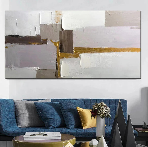 Large Acrylic Paintings on Canvas, Hand Painted Wall Art Paintings, Modern Art Paintings for Dining Room, Contemporary Canvas Artwork, Abstract Wall Art Paintings-ArtWorkCrafts.com