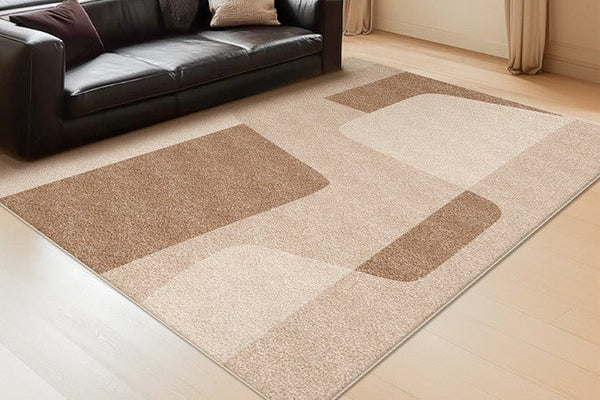 Contemporary Modern Rugs for Office, Living Room Rug Placement Ideas, Modern Rugs in Dining Room, Bedroom Geometric Modern-ArtWorkCrafts.com
