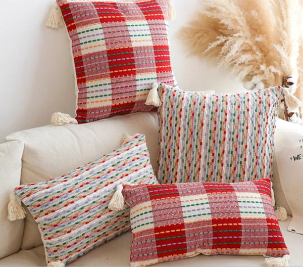 Modern Sofa Cushion, Decorative Modern Pillows for Couch, Colorful Modern Sofa Pillows Covers, Decorative Pillows for Living Room-ArtWorkCrafts.com