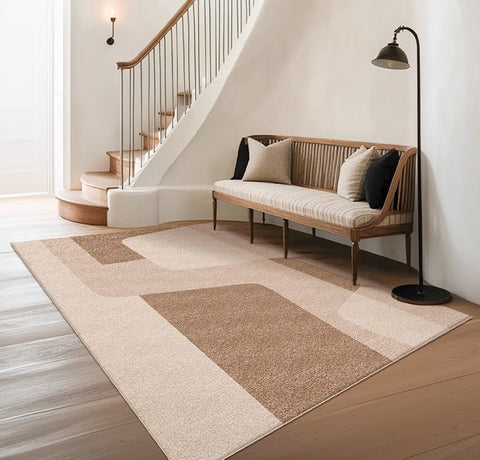 Contemporary Modern Rugs for Office, Living Room Rug Placement Ideas, Modern Rugs in Dining Room, Bedroom Geometric Modern