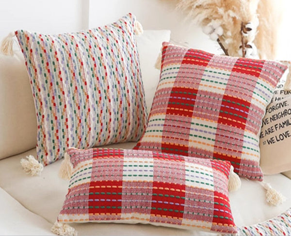 Modern Sofa Cushion, Decorative Modern Pillows for Couch, Colorful Modern Sofa Pillows Covers, Decorative Pillows for Living Room-ArtWorkCrafts.com