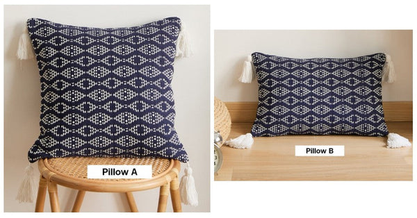 Modern Pillows for Couch, Modern Sofa Pillow Cases, Abstract Decorative Throw Pillows for Living Room, Decorative Pillow Covers-ArtWorkCrafts.com