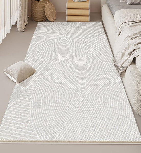 Large Modern Rugs for Living Room, Simple Modern Rugs for Bedroom, Modern Rugs for Dining Room, Abstract Geometric Modern Rugs, Contemporary Rugs Next to Bed-ArtWorkCrafts.com