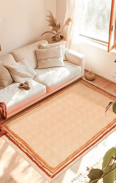 Contemporary Modern Rugs for Living Room, Geometric Modern Rugs under Dining Room Table, Modern Carpets under Coffee Table, Abstract Soft Rugs for Bedroom-ArtWorkCrafts.com