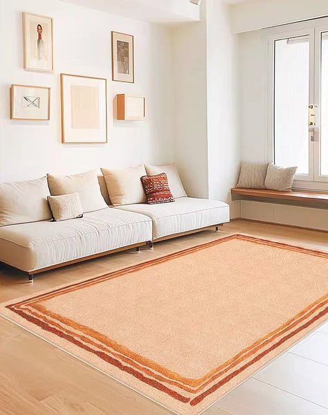 Contemporary Modern Rugs for Living Room, Geometric Modern Rugs under Dining Room Table, Modern Carpets under Coffee Table, Abstract Soft Rugs for Bedroom-ArtWorkCrafts.com