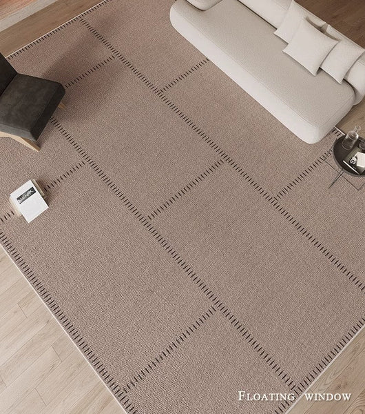 Modern Rugs for Living Room, Contemporary Rugs for Dining Room, Bedroom Floor Rugs, Large Modern Floor Carpets for Office-ArtWorkCrafts.com