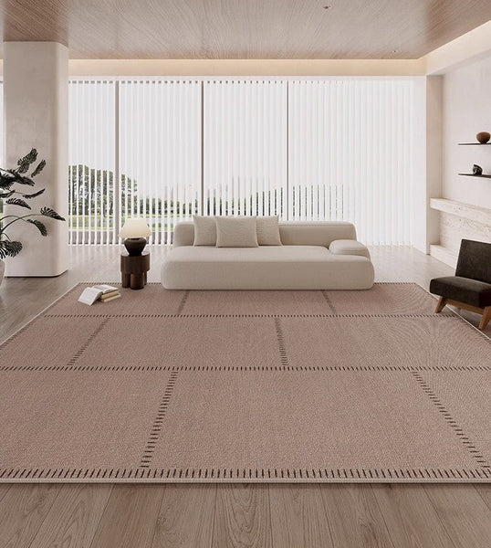 Modern Rugs for Living Room, Contemporary Rugs for Dining Room, Bedroom Floor Rugs, Large Modern Floor Carpets for Office-ArtWorkCrafts.com
