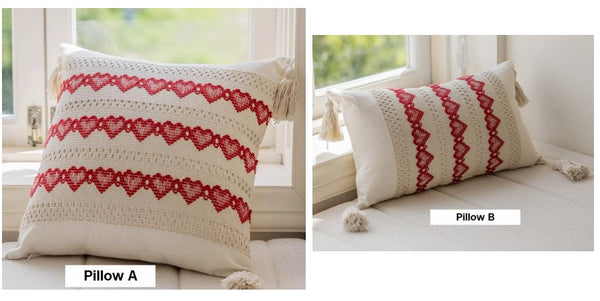Large Square Modern Decorative Pillows for Couch, Large Modern Decorative Pillows for Bedroom, Contemporary Modern Sofa Pillows, Decorative Pillow Covers-ArtWorkCrafts.com