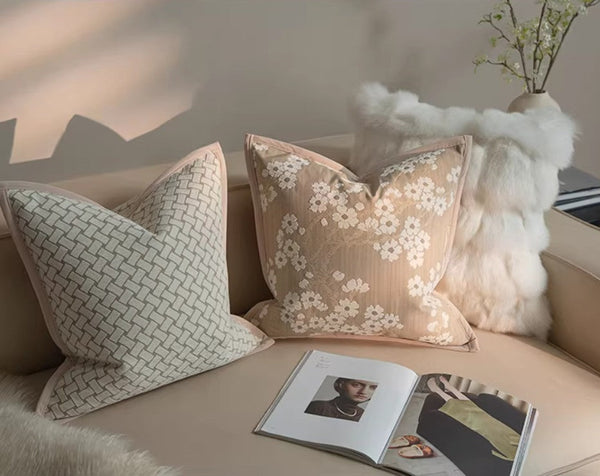Decorative Pillow Arrangement Ideas for Couch, Modern Decorative Pillow Cover, Decorative Throw Pillows for Living Room, Modern Sofa Pillows-ArtWorkCrafts.com