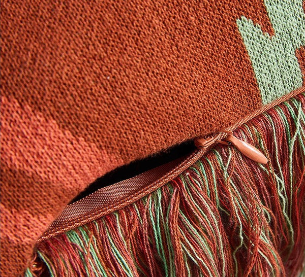 Simple Decorative Pillow Covers, Modern Decorative Pillow for Interior Design, Contemporary Modern Sofa Pillows for Bedroom, Square Modern Pillows for Couch-ArtWorkCrafts.com