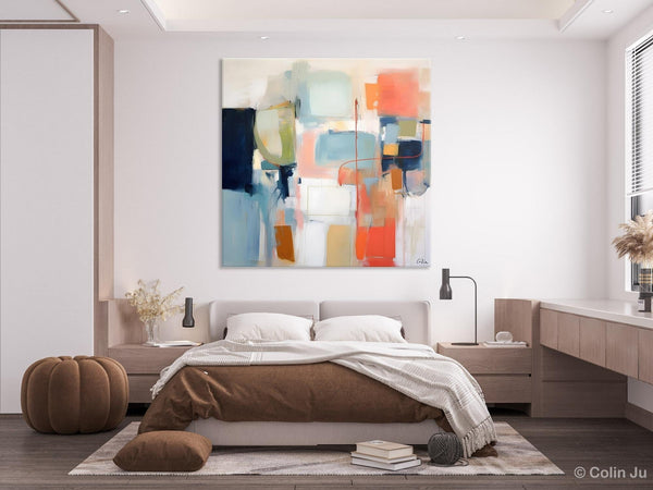 Large Abstract Painting for Bedroom, Original Modern Paintings, Contemporary Canvas Art, Modern Acrylic Artwork, Buy Art Paintings Online-ArtWorkCrafts.com