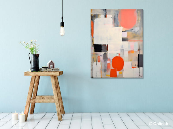 Acrylic Painting on Canvas, Contemporary Wall Art Paintings, Canvas Paintings for Bedroom, Extra Large Original Art, Buy Paintings Online-ArtWorkCrafts.com