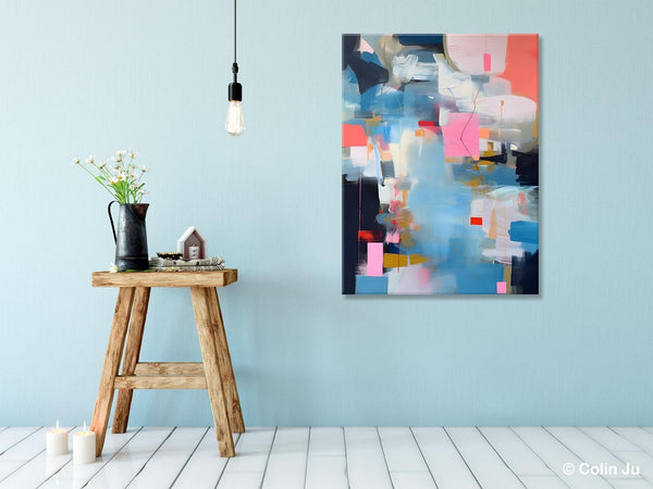 Modern Wall Paintings, Contemporary Painting on Canvas, Abstract Painting for Bedroom, Extra Large Original Acrylic Art, Buy Wall Art Online-ArtWorkCrafts.com
