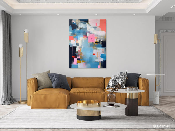 Modern Wall Paintings, Contemporary Painting on Canvas, Abstract Painting for Bedroom, Extra Large Original Acrylic Art, Buy Wall Art Online-ArtWorkCrafts.com