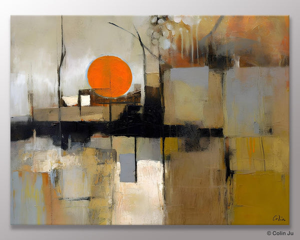 Large Wall Art Ideas for Living Room, Hand Painted Canvas Art, Oversized Canvas Paintings, Original Abstract Art, Contemporary Acrylic Art-ArtWorkCrafts.com
