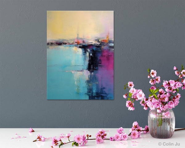 Large Original Artwork, Contemporary Acrylic Painting on Canvas, Large Wall Art Paintings for Living Room, Modern Canvas Art Paintings-ArtWorkCrafts.com