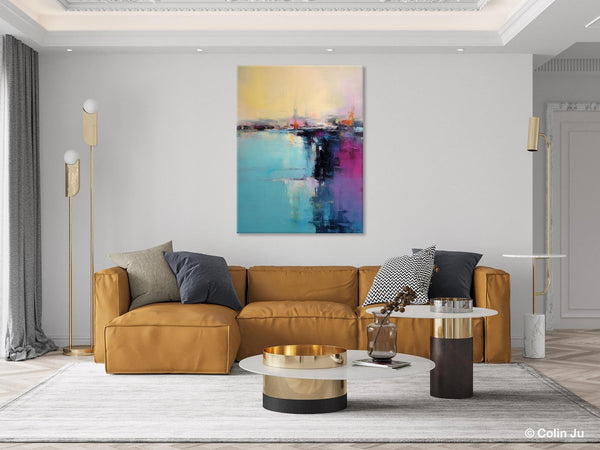 Large Original Artwork, Contemporary Acrylic Painting on Canvas, Large Wall Art Paintings for Living Room, Modern Canvas Art Paintings-ArtWorkCrafts.com