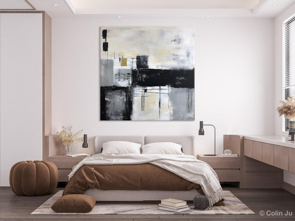 Contemporary Canvas Art for Bedroom, Modern Acrylic Artwork, Original Modern Paintings, Heavy Texture Canvas Art, Large Abstract Paintings