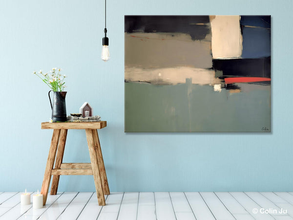 Contemporary Acrylic Paintings, Extra Large Abstract Painting for Living Room, Large Original Abstract Wall Art, Abstract Painting on Canvas-ArtWorkCrafts.com