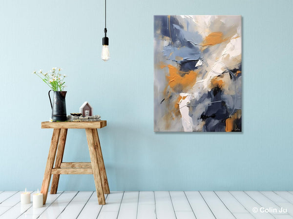 Contemporary Acrylic Paintings on Canvas, Large Wall Art Paintings for Bedroom, Oversized Abstract Wall Art Paintings, Original Abstract Art-ArtWorkCrafts.com