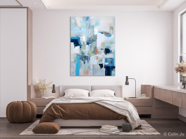 Large Modern Canvas Wall Paintings, Original Abstract Art, Hand Painted Acrylic Painting on Canvas, Large Wall Art Painting for Dining Room-ArtWorkCrafts.com