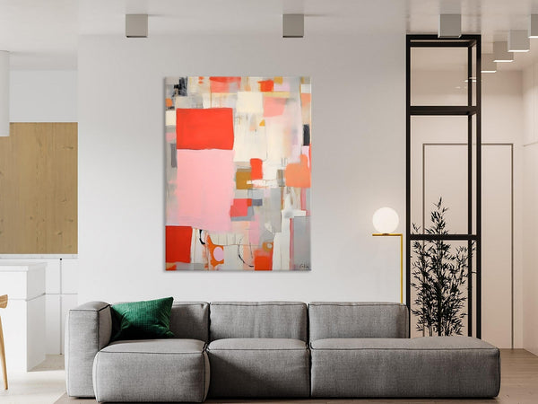 Original Wall Art Paintings, Large Paintings for Sale, Large Modern Canvas Art for Bedroom, Hand Painted Canvas Art, Acrylic Art on Canvas-ArtWorkCrafts.com
